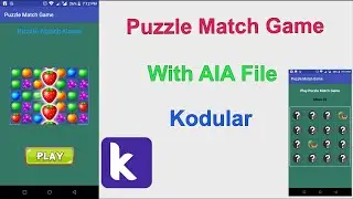 Kodular new puzzle game with aia file