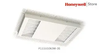 Honeywell -3S Commercial Media Air Cleaner, 950 Cfm, UV, 99.97% HEPA Filter, 120V (F111U1063W)