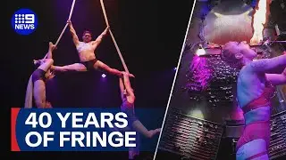 Adelaide Fringe Festival kicks off in grand style | 9 News Australia