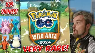 We Got The RAREST Wild Area Event Shiny! But then this Happened... (Pok&eacute;mon GO Wild Area Day 2)