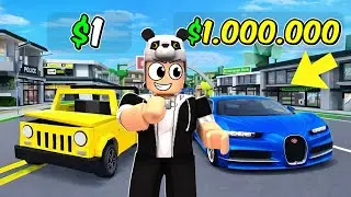 1 Dolar vs 1 Milyon Dolarlık Yarış Medeniyeti 2 - Roblox Brookhaven