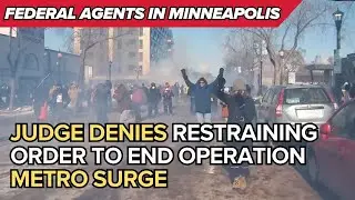 Judge denies temporary restraining order to end Operation Metro Surge