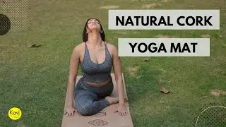 Organic Cork Yoga Mat | Natural Cork Mat | Cork Mat