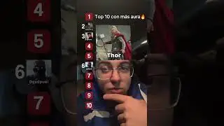 TOP 10 H&Eacute;ROES DE MARVEL CON M&Aacute;S AURA 🔥