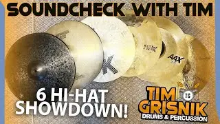 6 Hi-Hat Shootout - Zildjian/Istanbul AGOP/Sabian - A Custom vs K vs OM vs New Beat vs FREQ vs HHX