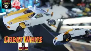 Ramen Toy Makina Labs Great White -  M.A.S.K. Shark Retail Release Review
