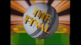 Channel Nine Cricket Australia vs England World Series Cup 1986/87 2nd Final Opener