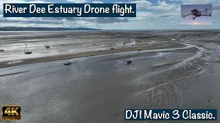 Breathtaking Aerial Views Over The Wirral & River Dee Estuary