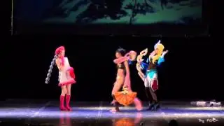 AniCon 2014 (06.07.2014) 2 ДЕНЬ -- Anime-сценки - Tenshi Sakuji - Dragon Nest