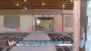 Groundbreaking of the Charles Faudree Center