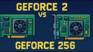 First GPU GeForce 256 vs GeForce 2 część 2