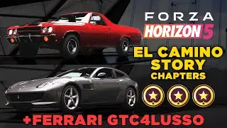 Forza Horizon 5 - El Camino Story Chapters (Ferrari GTC4Lusso & El Camino Super Sport 454)