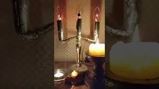 лампа эффект свечи