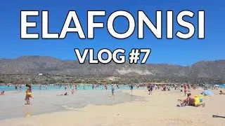 VLOG #7 | ELAFONISI! Najpiękniejsza plaża na Krecie! | Grecja | Różowy piasek
