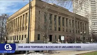 Ohio judge temporarily blocks state from giving unclaimed funds to Browns