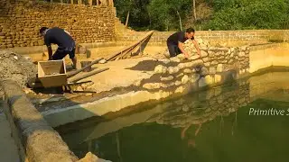 Never Give Up - Duong Rebuilding His Fish Pond and Starting Fresh with Fish Again