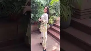 Tropical Tranquility: Luxe Ivory & Olive Green Botanical Co-ord