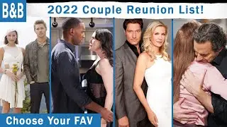 Four Bold and the Beautiful Couple's Reunion in 2022.