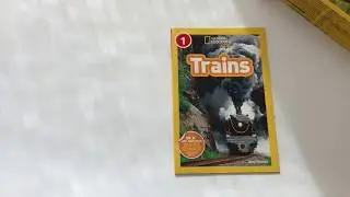 Trains. National Geographic Kids Level 1. Обзор