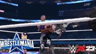 WWE 2K23 - AJ Styles vs. Edge - Wrestlemania 38 | PS5