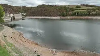 BARRAGE VILLEREST LOIRE  drone DJI FLIP