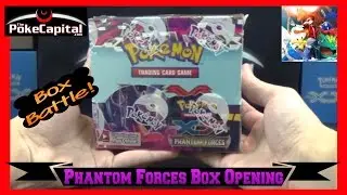 Pokemon XY Phantom Forces Booster Box Opening Battle vs PokeMill