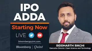 IPO Adda With Clean Science & Technology's Siddharth Sikchi