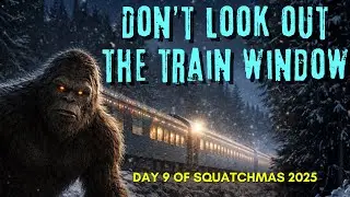 Bigfoot Was Following The Train - He Didn't Want To Look Out The WIndow Anymore