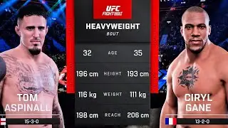 UFC 321 - Tom Aspinall vs. Ciryl Gane: Main Event