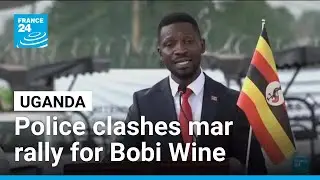 Clashes erupt between police and protesters at rallies for Uganda opposition leader Bobi Wine