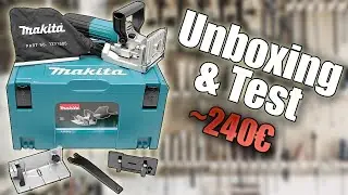 Lamelleuse Makita PJ7000J ~240€ - Unboxing & Test