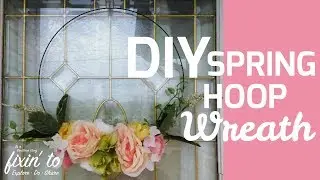 Spring Wreath | Spring Hoop Wreath
