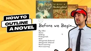 How to outline a bestselling novel.