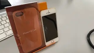 iPhone 5S / SE leather case review!
