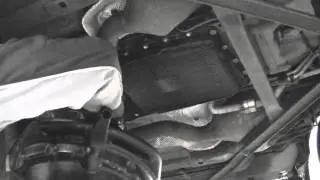 Changing the transmission filter and fluid on a ZF 6hp26 automatic - Jaguar