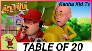 Table of 20 | Table of Twenty | 20 Times Table Practice | 20 ka pahada | Multiplication Table of 20