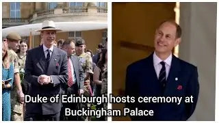 Duke of Edinburgh hosts special ceremony at Buckingham Palace for Gold DofE recipients