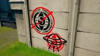 Search for a graffiti-covered wall at Hydro 16 or near Catty Corner - Fortnite Challenge Guide