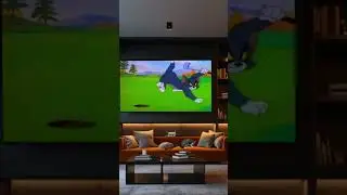Cozy Big Happy Screen TV Watching