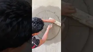 Simple new Star design 👌 beutiful Cement Art #plaster #cementart #music #homedecor