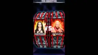 WWE SuperCard with redmissed