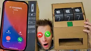 iPhone machine cardboard vs Samsung galaxy Z Flip 6 incoming call