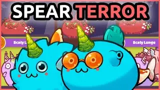 Aqua Spear Terror Duo! - 2192 MMR Season 21 Gameplay | Axie Infinity