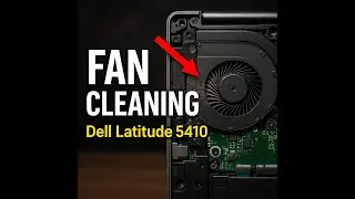 Dell Latitude 5410 Overheating Fix | Clean Fan in 3 Minutes