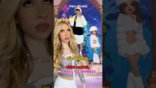 TOP MODEL VS. NEW MODEL in DRESS TO IMPRESS on ROBLOX&hellip; W/ @nicoblox