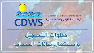 Account data registration on the CDWS portal