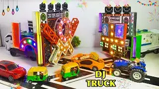 Mini Dj Truck loding | sharpy light | DJ Road Lights shaadi wala Dj | FULL Competition | At home