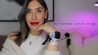 I Followed a DIY HERMES TWILLY as an APPLE WATCH STRAP Tutorial