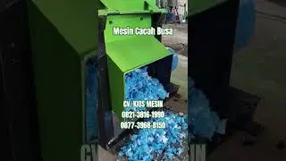 Mesin Pencacah Busa #mesinpencacahbusa #cacahbusa