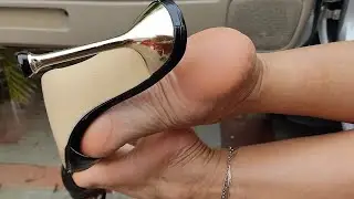 Туфли на высоком каблуке для женщин #каблуки #тренд
